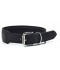 COLLAR CUERO NEGRO