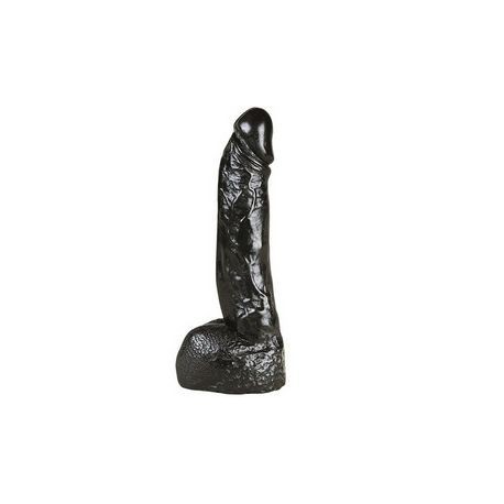 DILDO ALL BLACK  22 CM