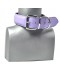 COLLAR MORADO ANILLO 