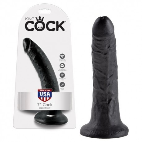 KING COCK 7” NEGRO