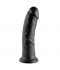 KING COCK 8” NEGRO