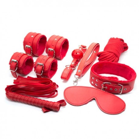 KIT BDSM RED SUIT