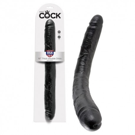 KING COCK 16” NEGRO