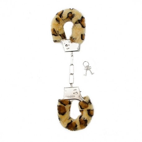 FURRY HANDCUFFS CHEETAH