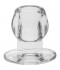 ASS TUNNEL PLUG SILICONE CLEAR M