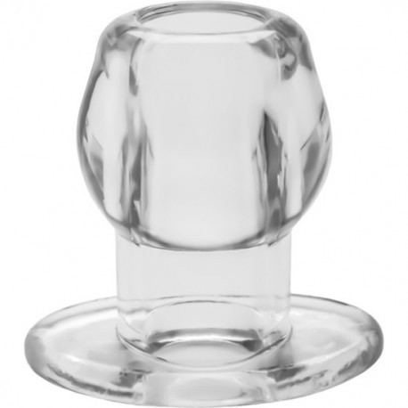 ASS TUNNEL PLUG SILICONE CLEAR M