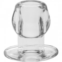 ASS TUNNEL PLUG SILICONE CLEAR XL