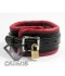 COLLAR CUERO PREMIUM RED