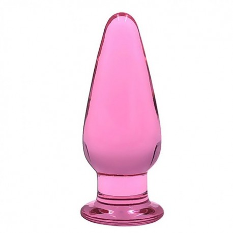 PLUG DE VIDRIO ROSA