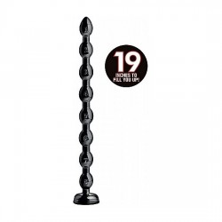 BEADED HOSE DILDO 58X7,6CM