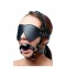 EYE MASK HARNESS WITH BALL GAG