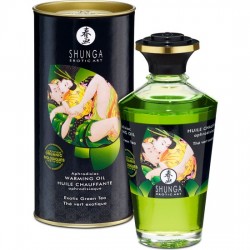 SHUNGA ACEITE AFRODISIACO BESOS INTIMOS DE TE VERDE EXOTICO