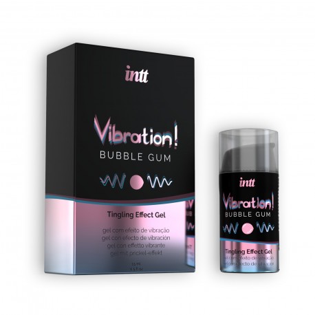 GEL CON VIBRACIÓN VIBRATION CHICLE