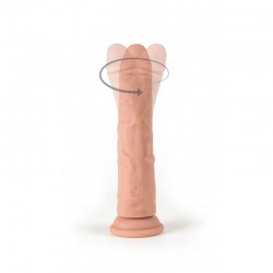 VIBRADOR Y ROTADOR REALÍSTICO "R7" 19CM