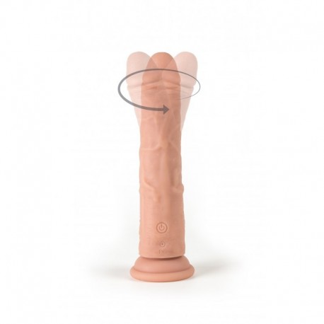 VIBRADOR Y ROTADOR REALÍSTICO "R7" 19CM