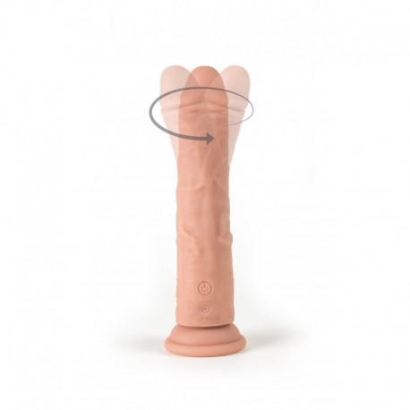 VIBRADOR Y ROTADOR REALÍSTICO "R7" 19CM