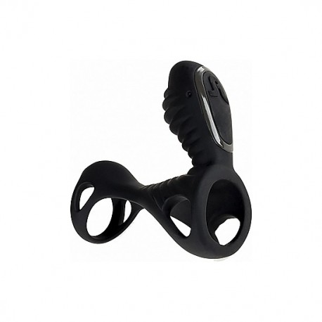 GLADIATOR F ANILLO VIBRADOR CON PLUG Y MANDO A DISTANCIA