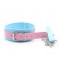 BLUE & PINK COLLAR