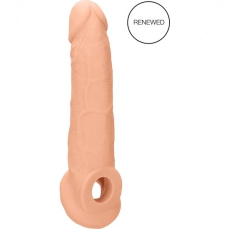 FUNDA REAL COCK 9 BLANCO