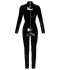 VINYL JUMPSUIT BLACK