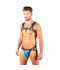 SUSPENSORIO JOCKSTRAP DE CUERO  CON COQUILLA EXTRAIBLE