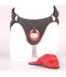 SUSPENSORIO JOCKSTRAP DE CUERO  CON COQUILLA EXTRAIBLE
