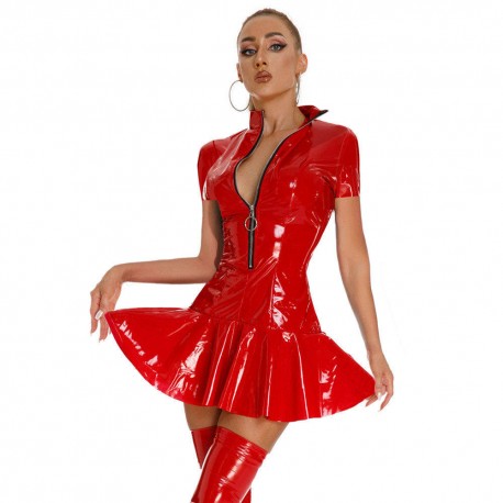 VESTIDO DE PVC VUELOS