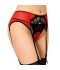 TANGA CON LIGUERO DE ENCAJES ROJO