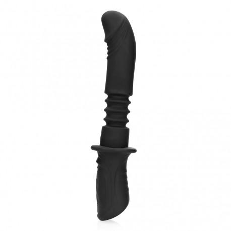 HAND HELD VIBRATING AND THRUSTING