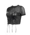 TOP TRANSPARENTE CORSET