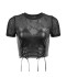 TOP TRANSPARENTE CORSET