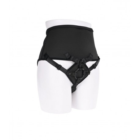 WAISTED CORSET STRAP ON