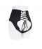 WAISTED CORSET STRAP ON