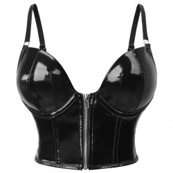 BUSTIER FETISHPUNK BLACK