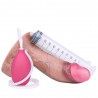 DUAL-LAYER SQUIRTING DILDO