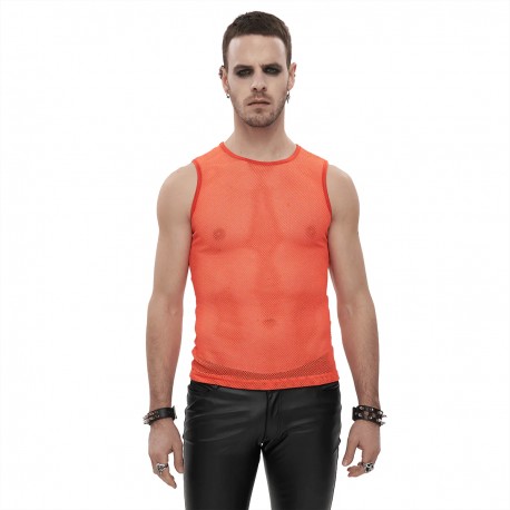 CAMISETA REJILLA SIN MANGAS