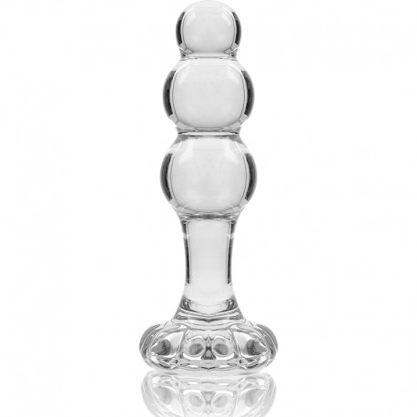 PLUG CRISTAL TRANSPARENTE 10.5