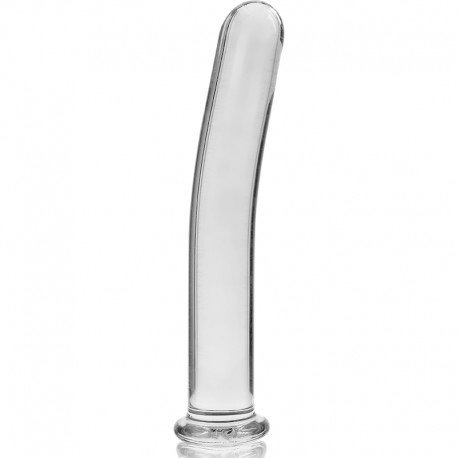 DILDO CRISTAL TRANSPARENTE 15.5