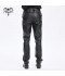PANTALON POLIPIEL ESTANPADO GOTICO