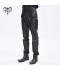 PANTALON POLIPIEL ESTANPADO GOTICO