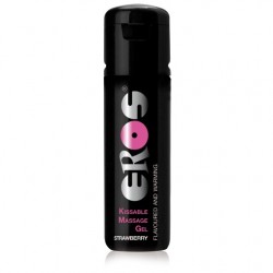 EROS KISSABLE ACEITE DE MASAJE EFECTO CALOR FRESA 100 ML