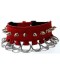 COLLAR DE ARGOLLAS ROJO