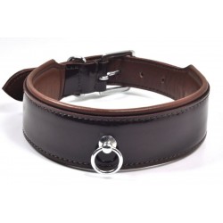 COLLAR CHAROL MARRON